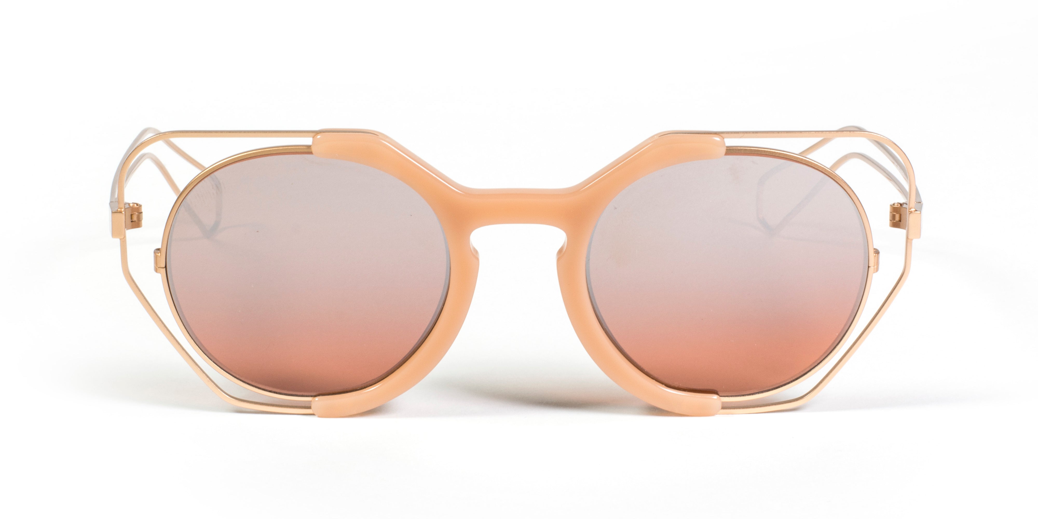 nat-lunettes-de-soleil-marron-m-tal-ajour image 2
