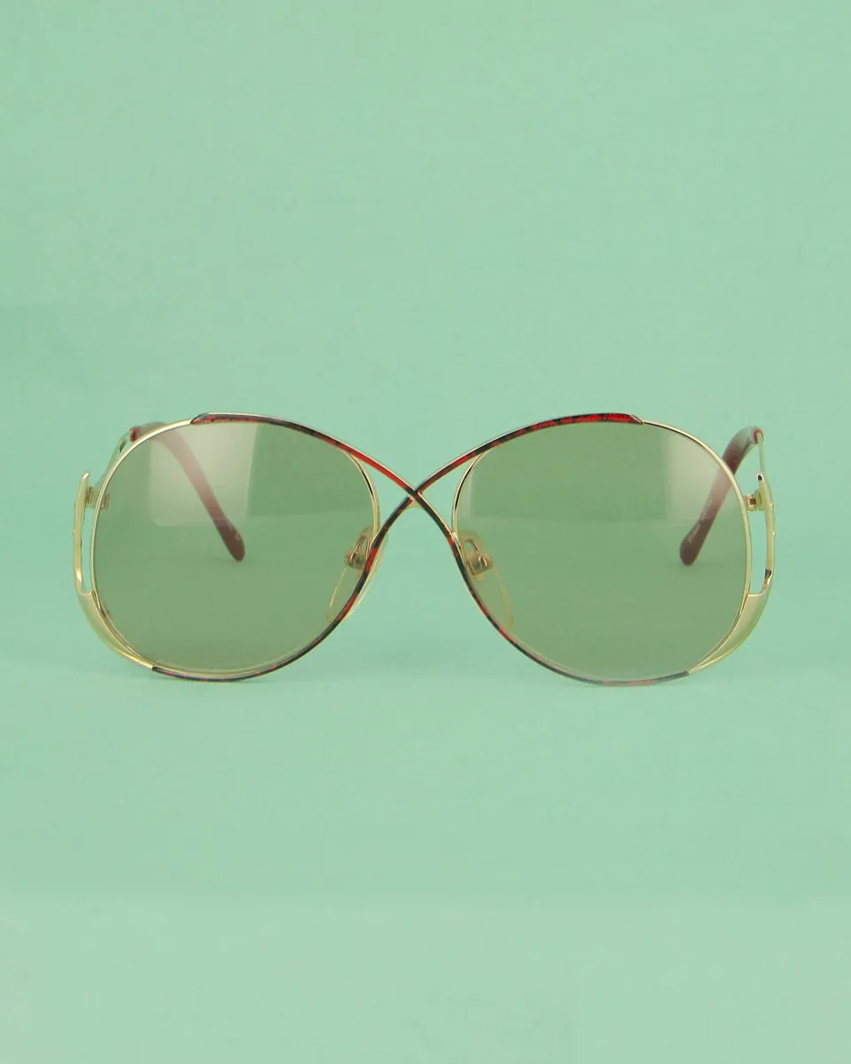 colani-15852-lunettes-de-soleil-dor-m-tal-oversize image 1