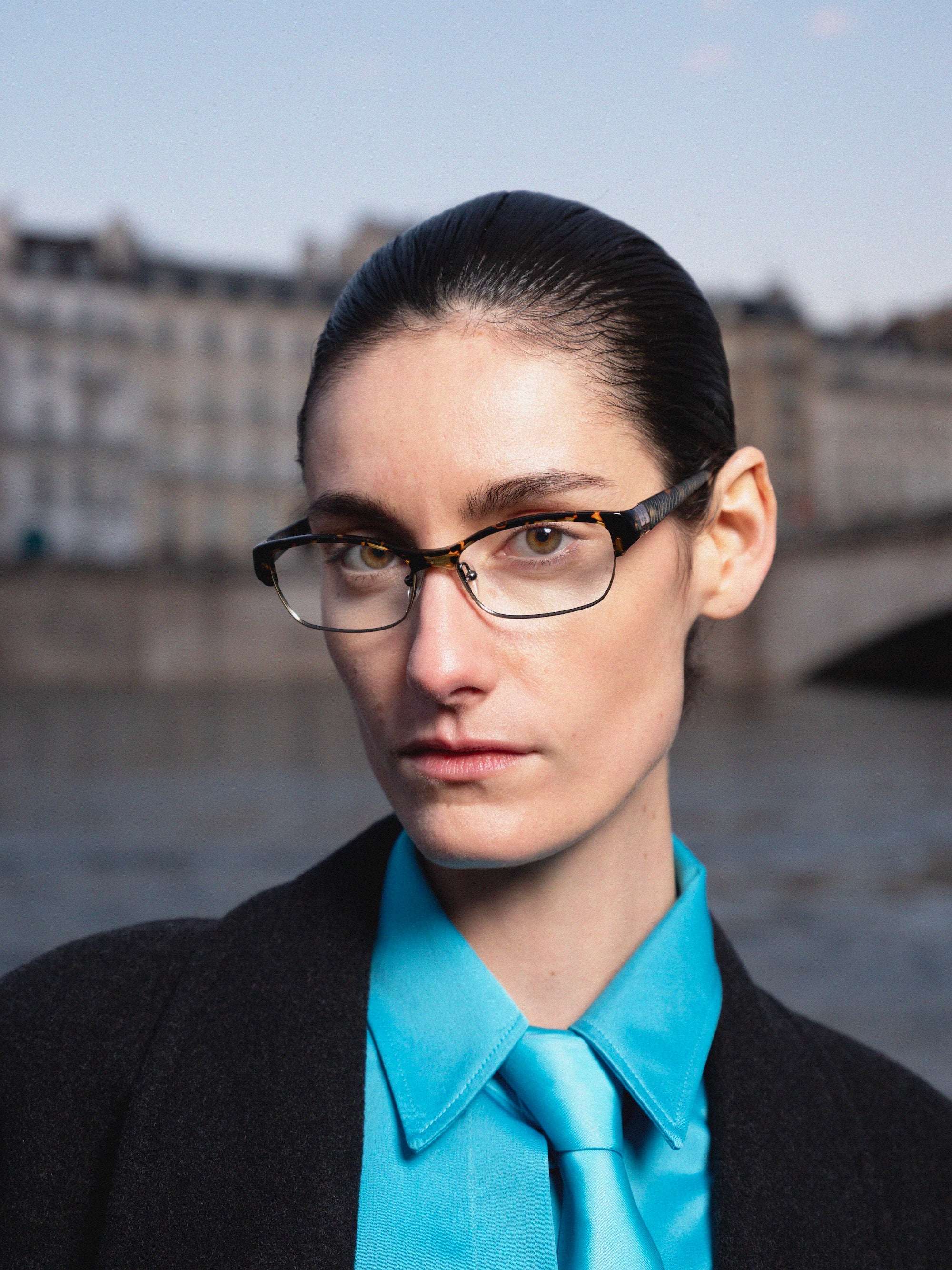 volte-face-vanity-lunettes-de-vue-marron-caille image 2