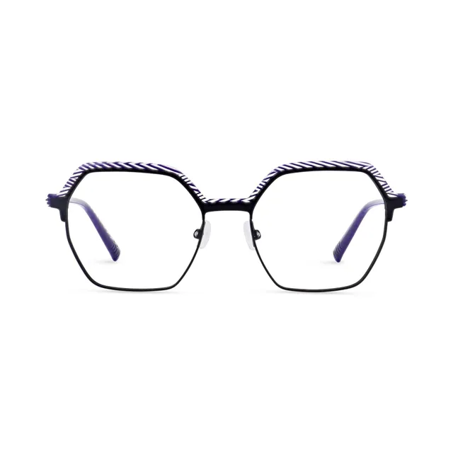 morel-astrid-3-lunettes-de-vue-np09-hexagonale-femme image 1