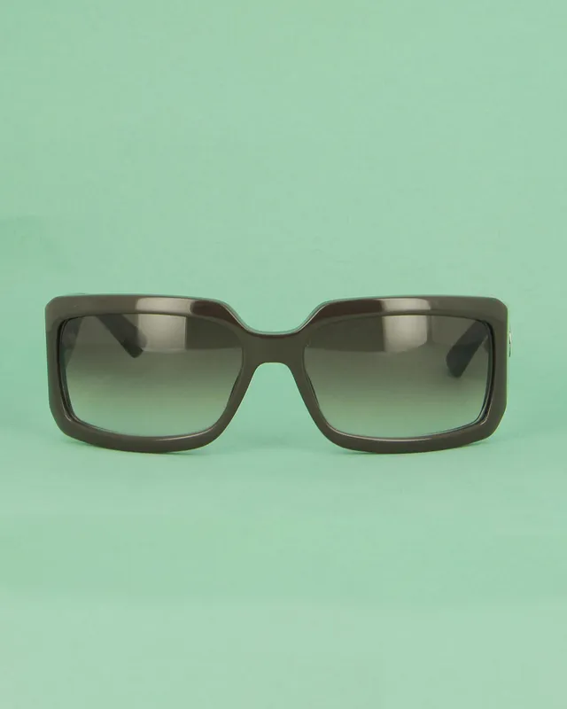 gucci-2593-monture-optique-rectangle-taupe-ac-tate image 1