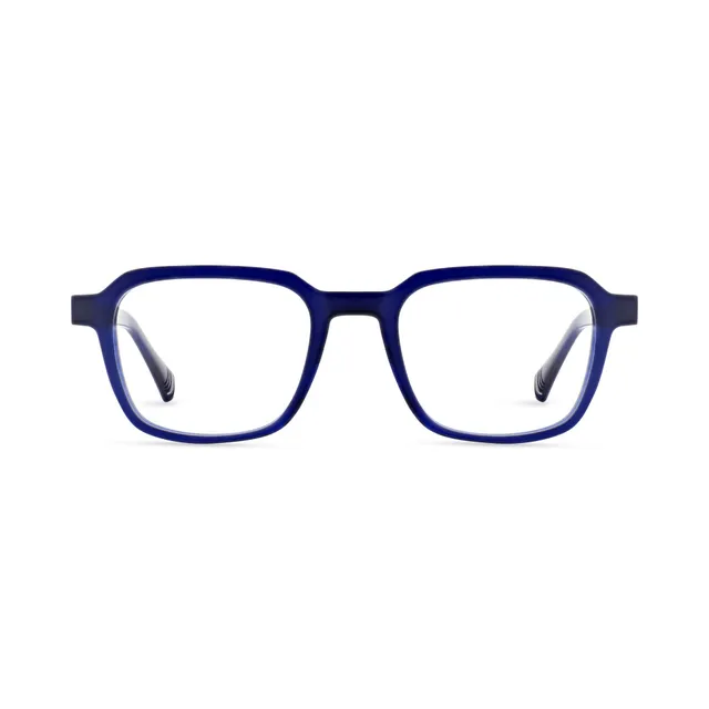 morel-sideral-3-monture-optique-bb08-rectangulaire-bleu image 1