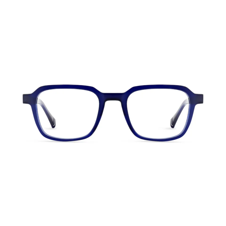 morel-sideral-3-monture-optique-bb08-rectangulaire-bleu image 1