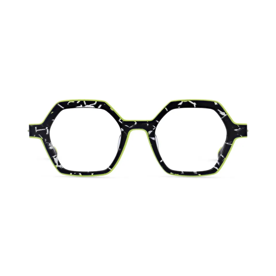 morel-enigma-12-lunettes-de-vue-nd11-noir-hexagonale image 1