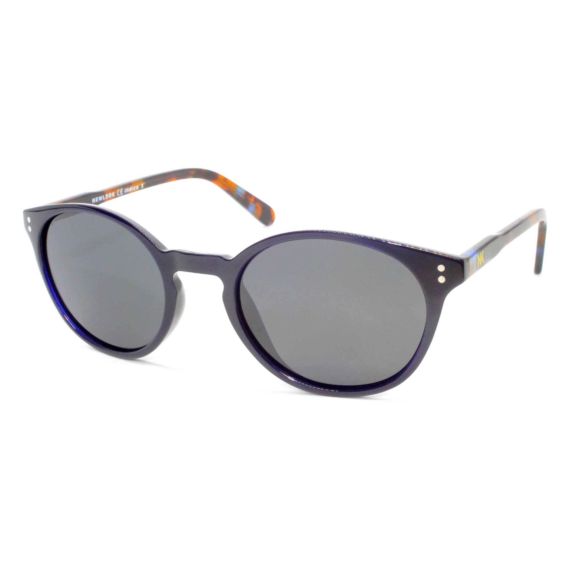 newlook-luce-in0004sn-lunettes-de-soleil-marron-rondes image 2