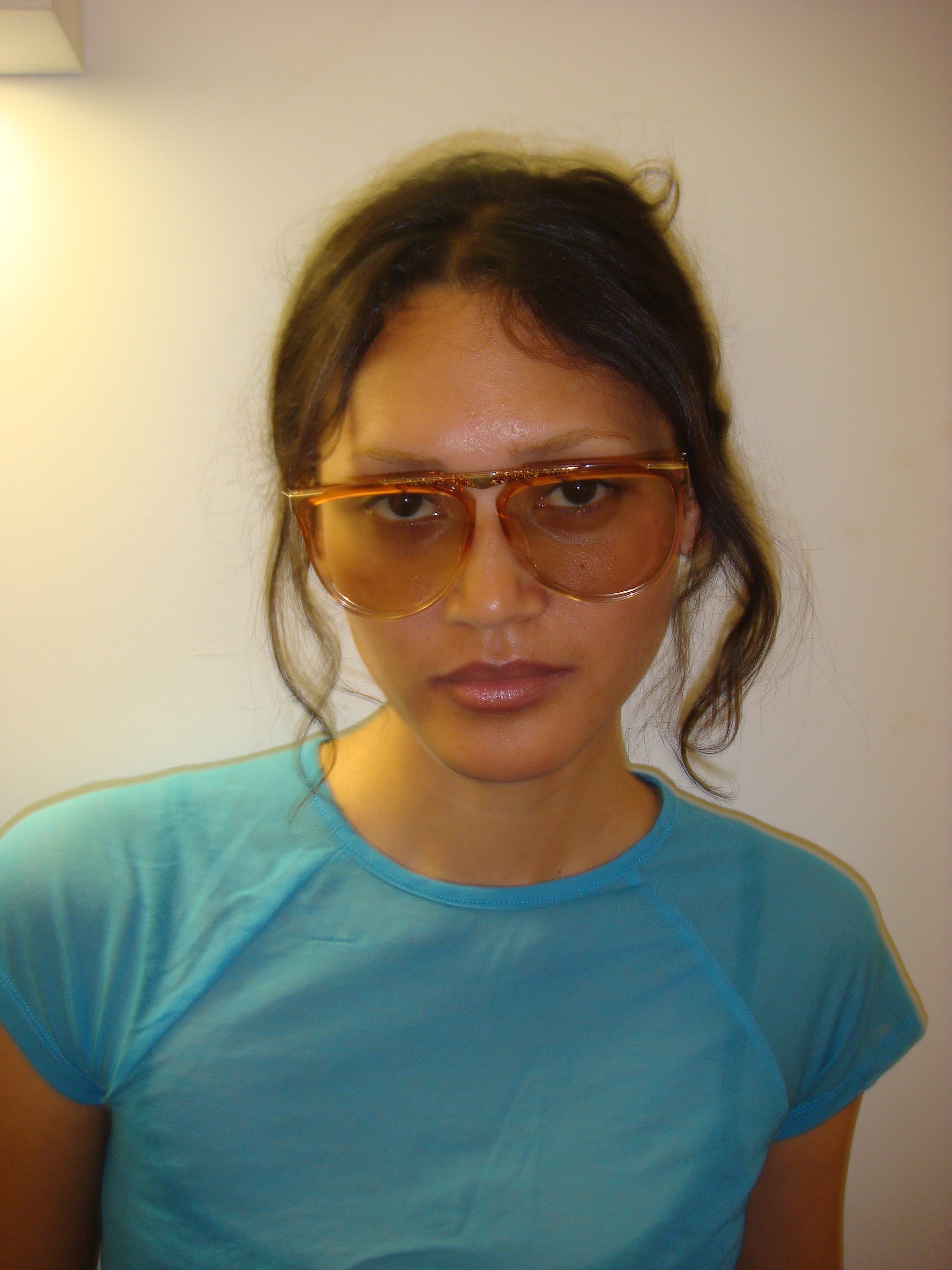 safilo-elasta-lunettes-de-vue-aviator-rose-translucide image 2