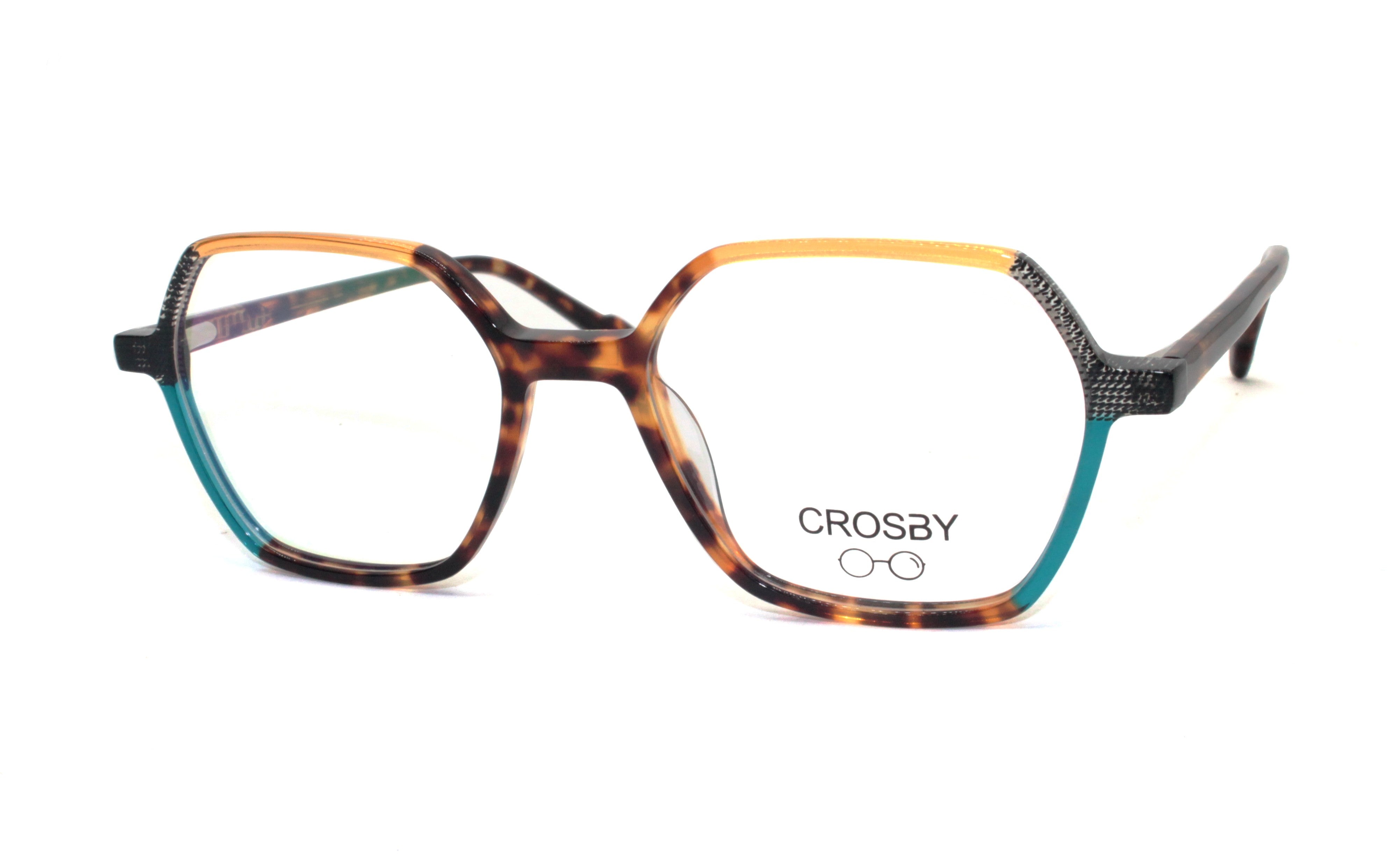 avery-rb0013-lunettes-de-vue-carr-es-rouge-orange-violet image 2