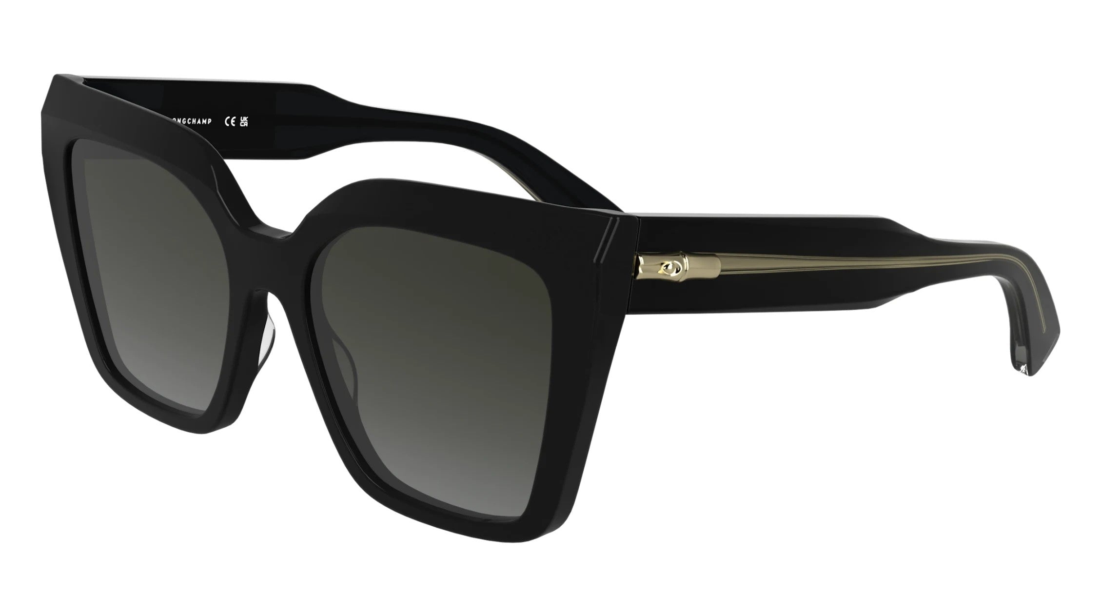 longchamp-lo778s-lunettes-de-soleil-noir-carr-es image 1