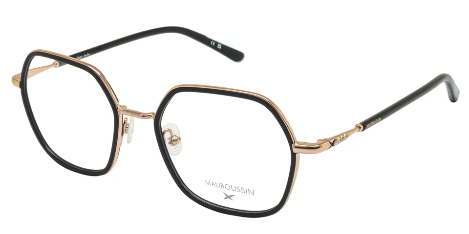 mauboussin-mau2403-lunettes-de-vue-femme-or-g-om-trique image 1