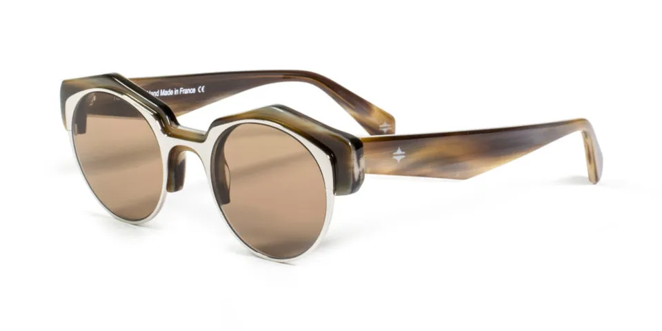 les-opticiens-conseils-solaire-vick-lunettes-de-soleil-marron-m-tal image 1
