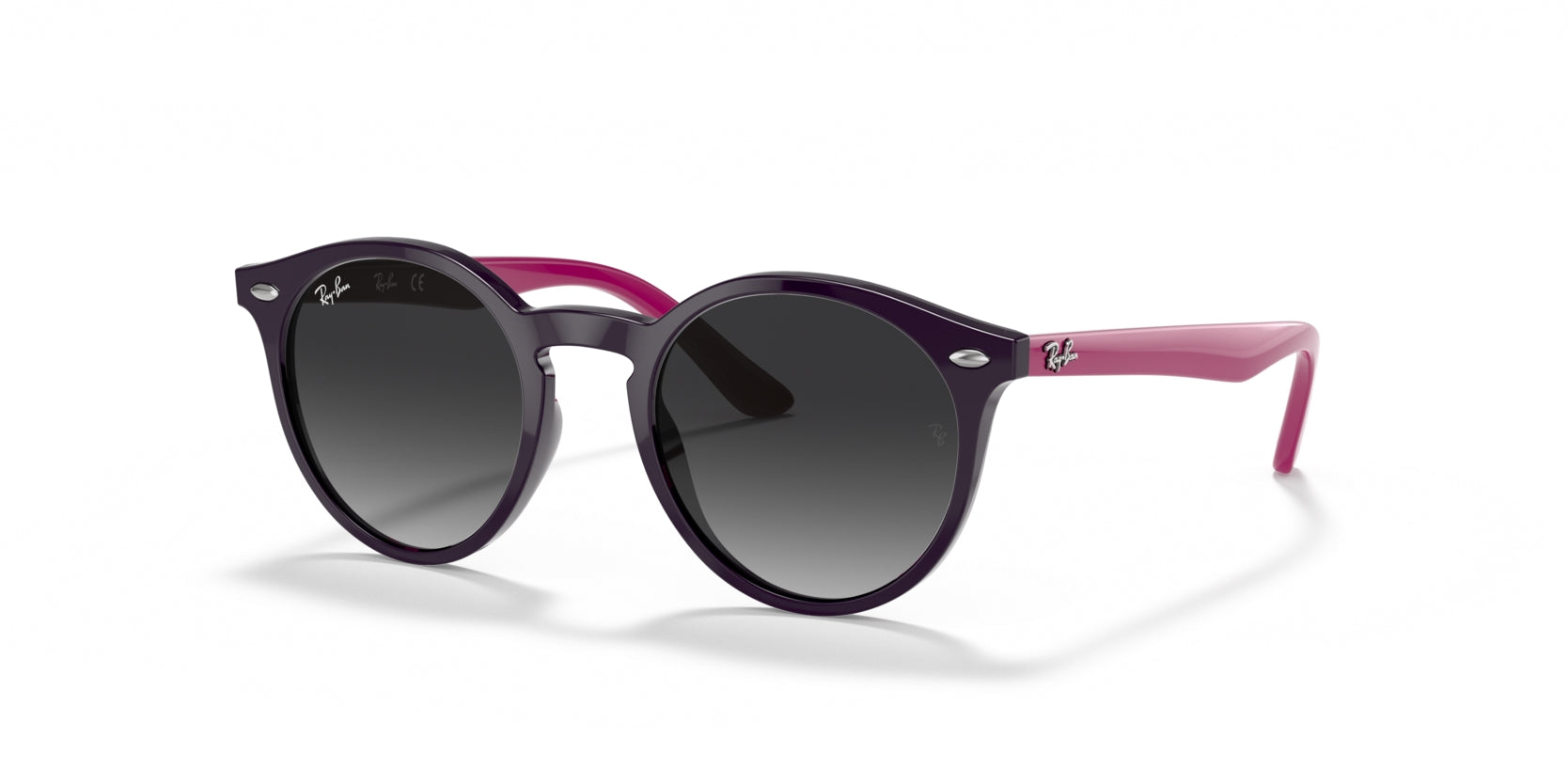 ray-ban-erika-junior-rj9064s-lunettes-soleil-enfant-caille-oversize image 2