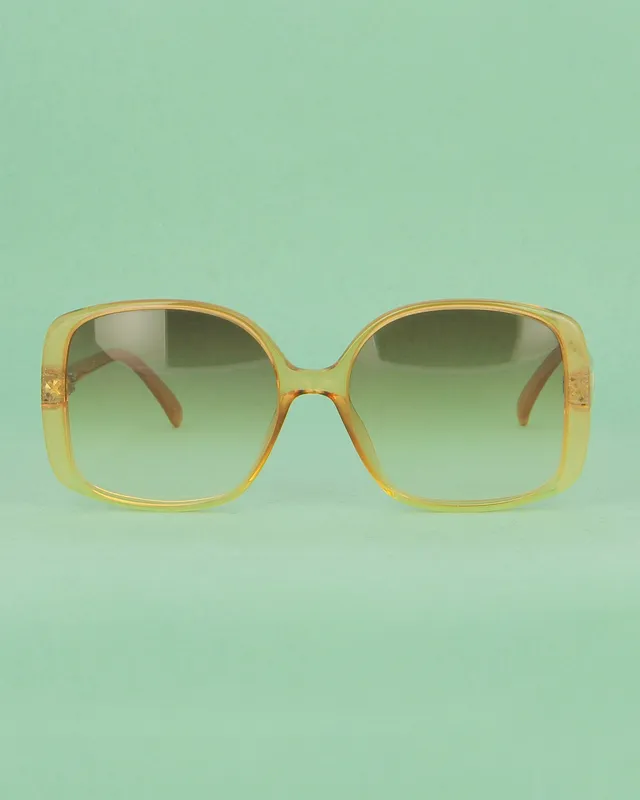 viennaline-30-lunettes-de-soleil-femme-miel-carr-oversize image 1