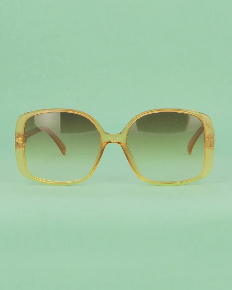 viennaline-30-lunettes-de-soleil-femme-miel-carr-oversize image 1