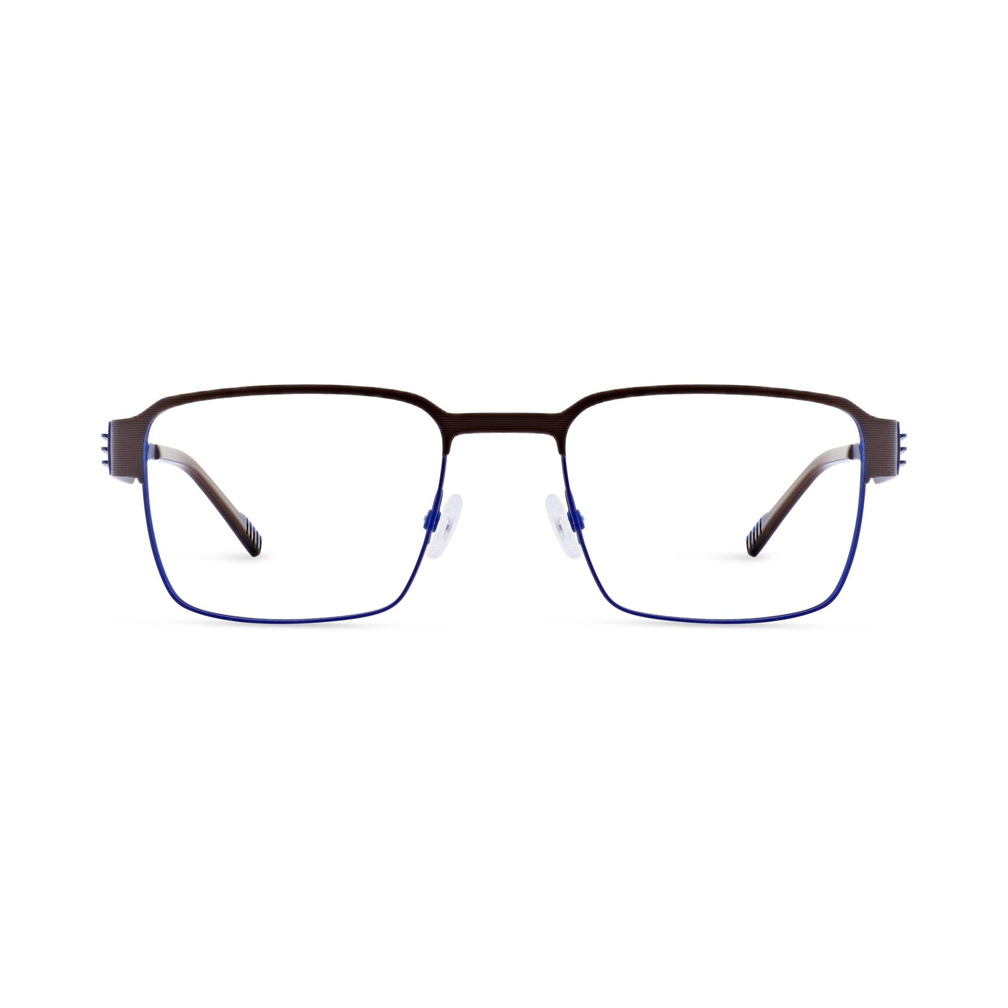 morel-pythagore-2-monture-optique-bm06-bleu-54-homme-inox image 3