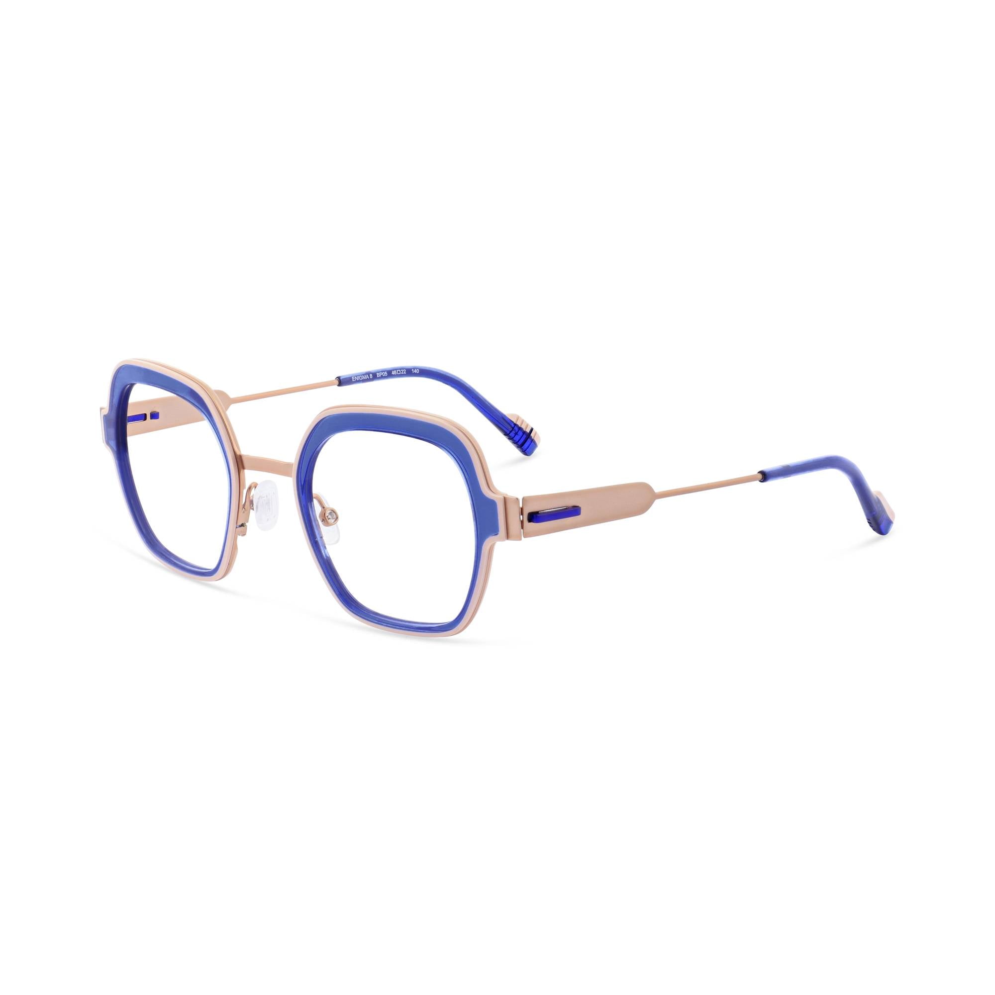 morel-enigma-8-monture-optique-bp05-bleu-46-femme-carr-e image 2