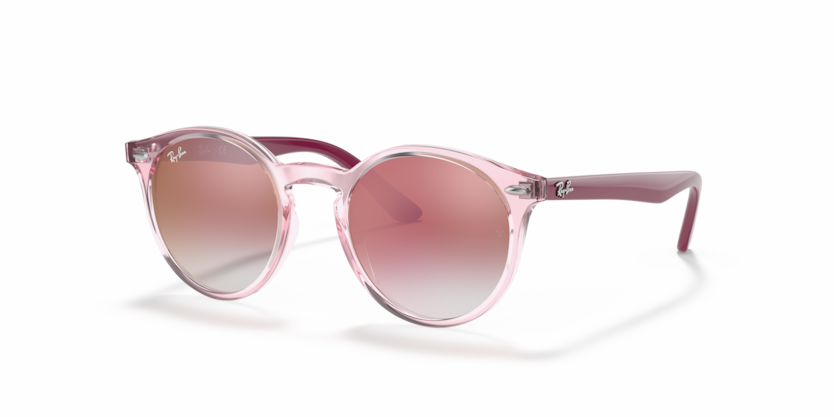 ray-ban-erika-junior-rj9064s-lunettes-soleil-enfant-caille-oversize image 3