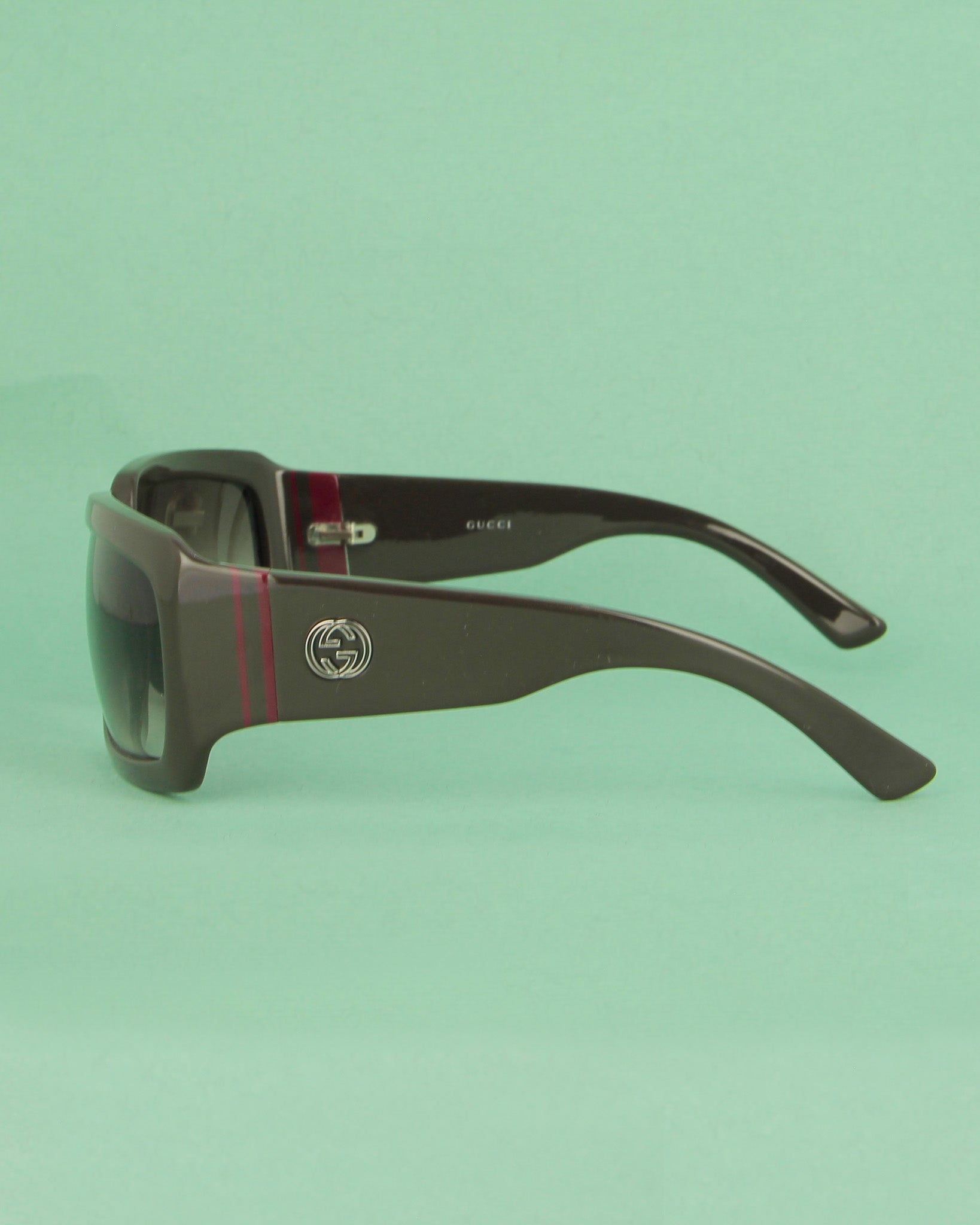 gucci-2593-monture-optique-rectangle-taupe-ac-tate image 3