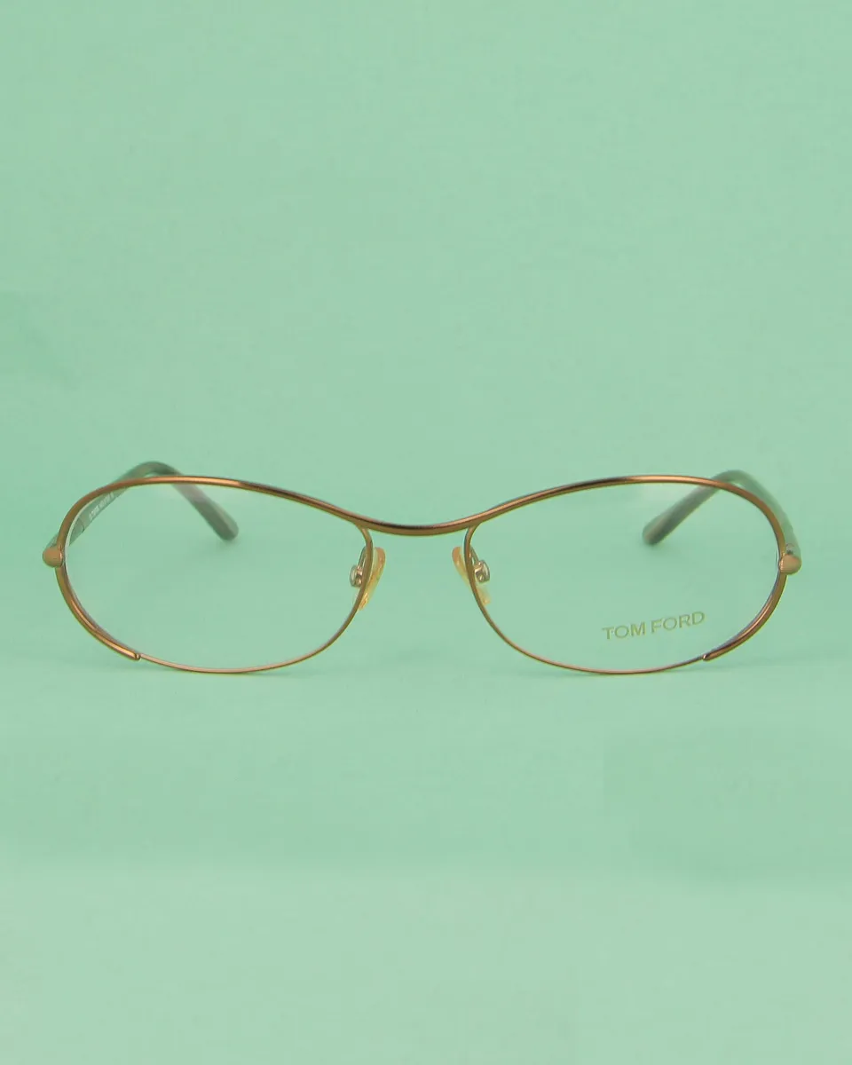 tom-ford-5078-lunettes-de-vue-ovale-noir-bronze image 1
