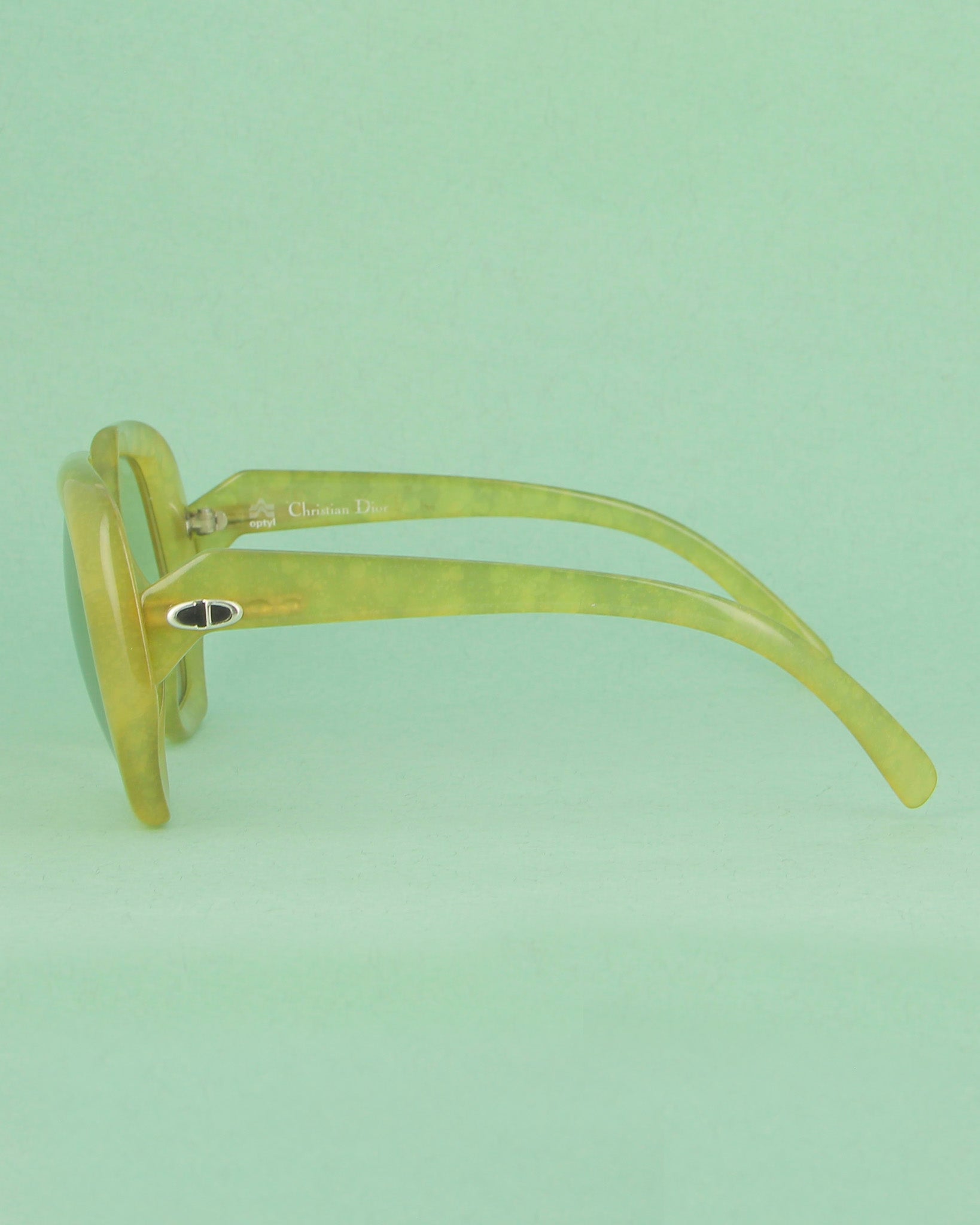 christian-dior-2031-lunettes-de-vue-vert-oversize-femme image 3