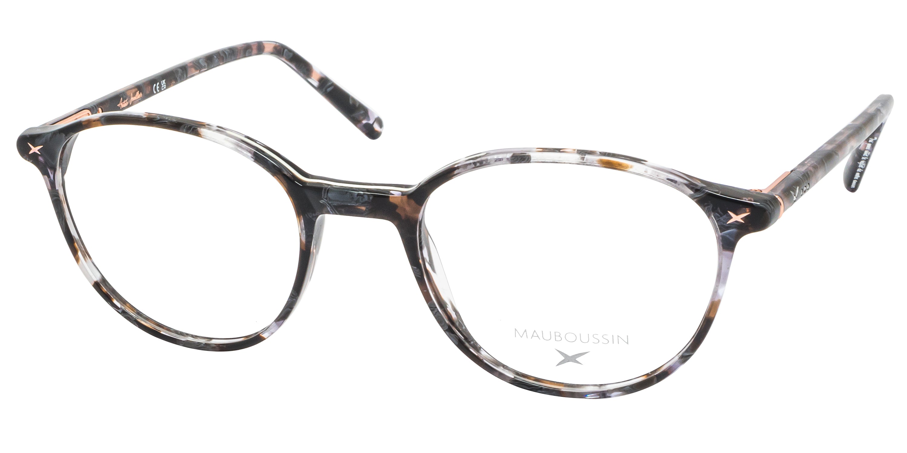 mauboussin-mau2209-lunettes-de-vue-marron-caille-femme image 1