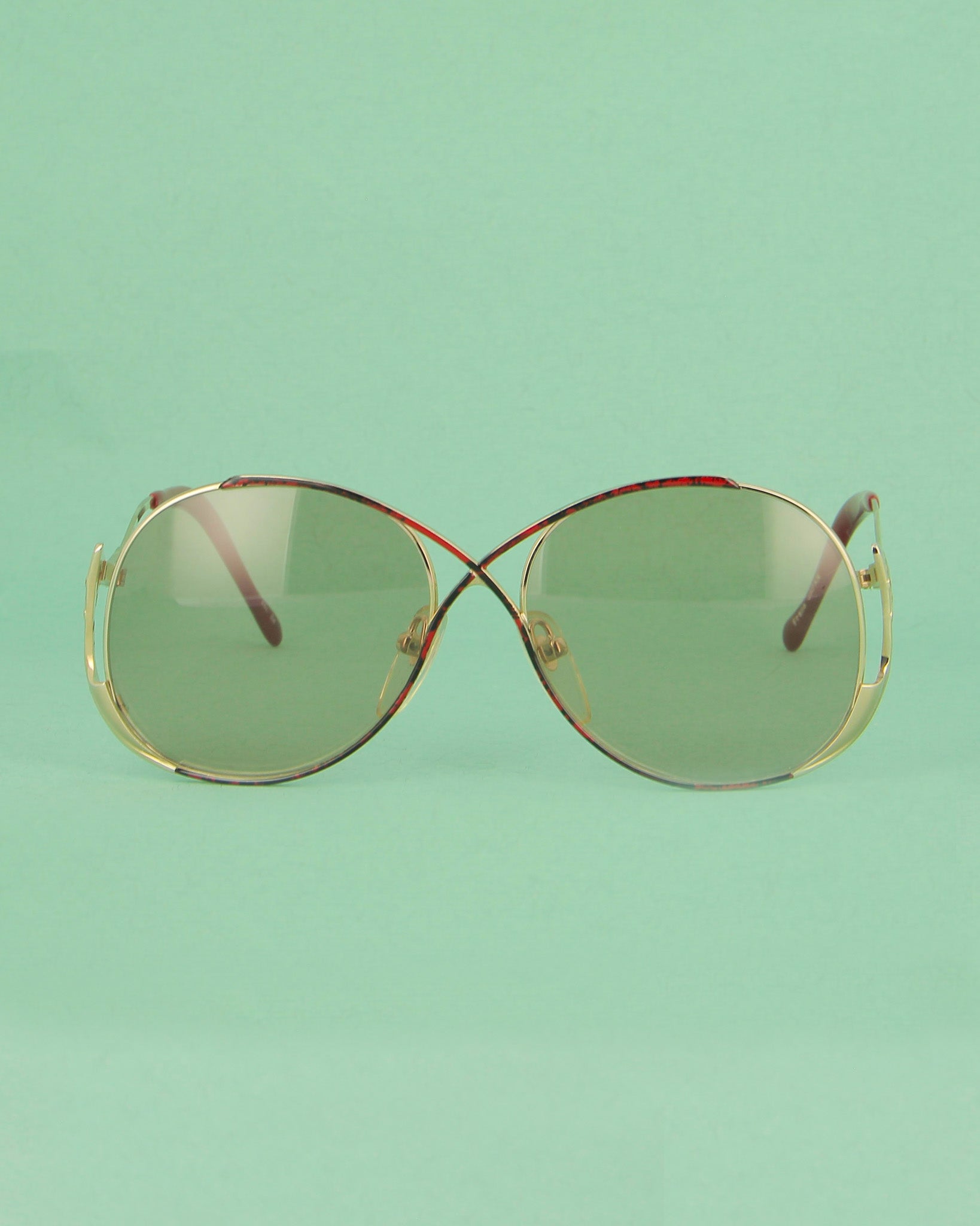 colani-15852-lunettes-de-soleil-dor-m-tal-oversize image 1