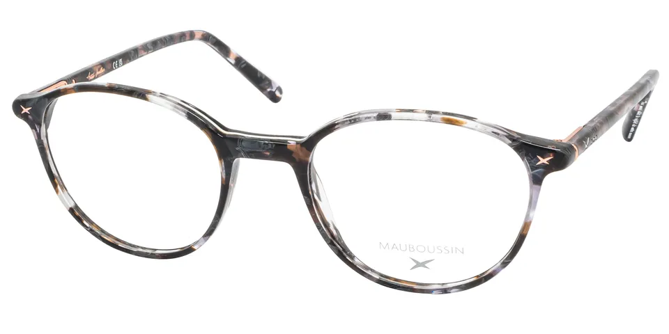 mauboussin-mau2209-lunettes-de-vue-marron-caille-femme image 1