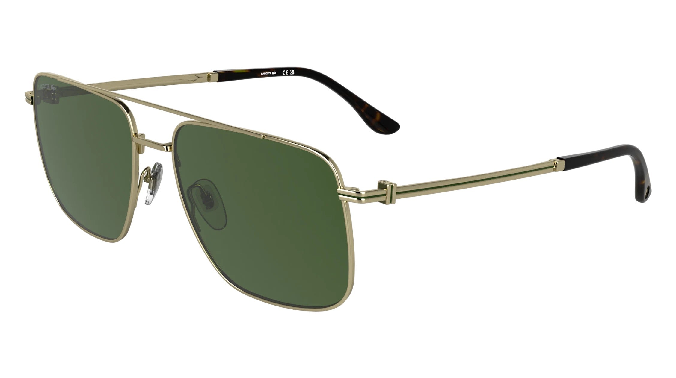 lacoste-l272s-lunettes-de-soleil-dor-carr-oversize image 1