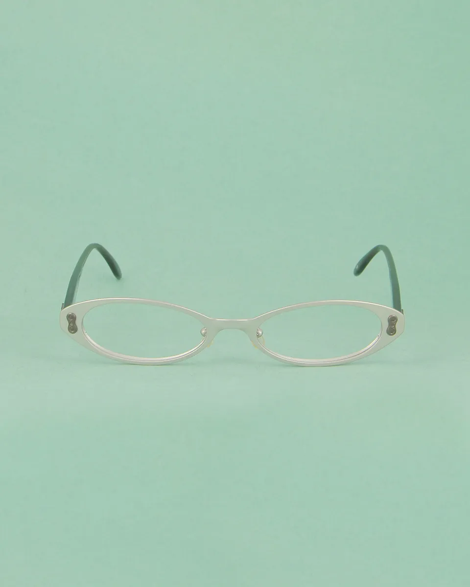 boz-ana-s-lunettes-de-vue-ovale-argent-sans-verres image 1