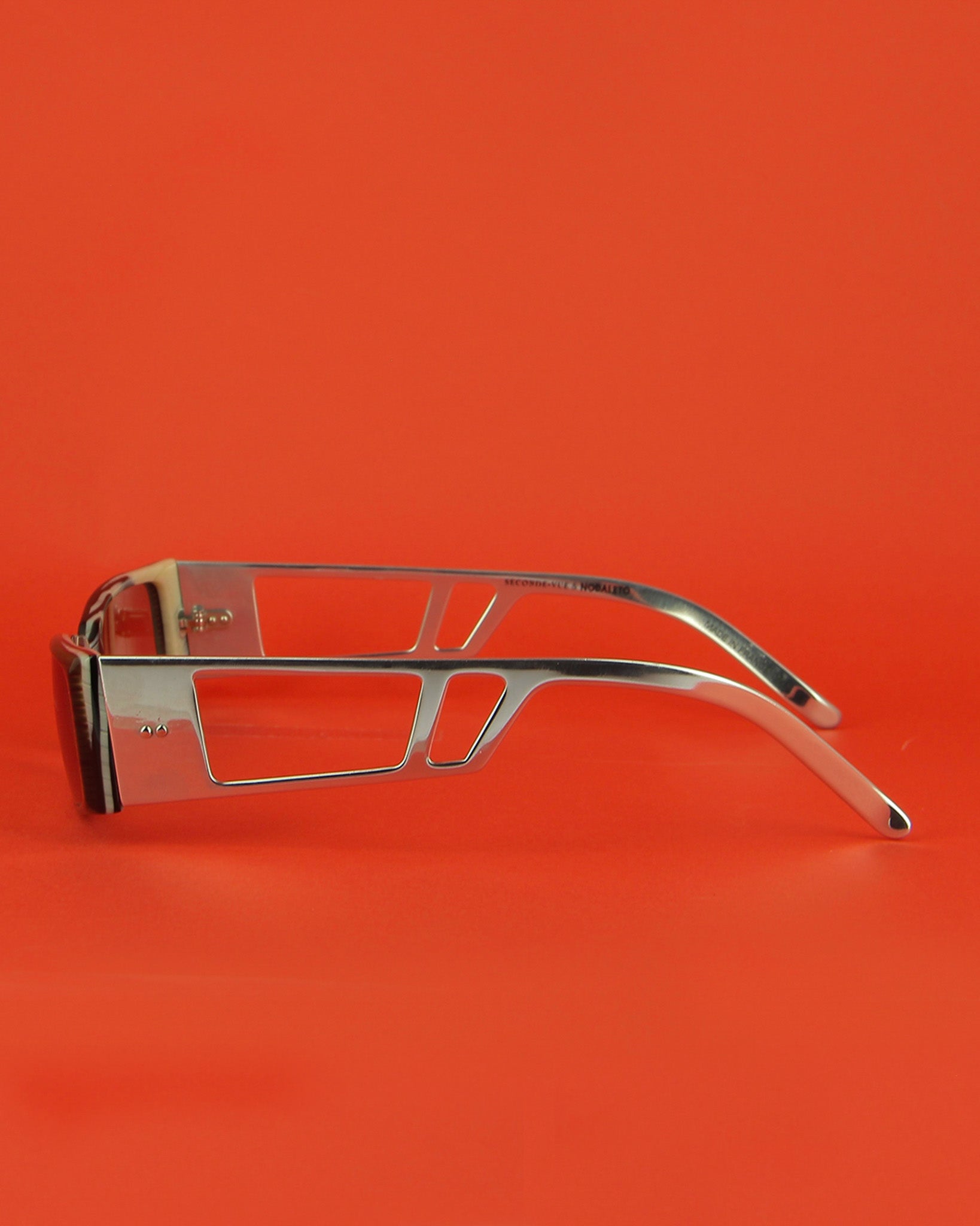 seconde-vue-for-noda-rio-lunettes-de-soleil-kaki-rectangulaires image 4