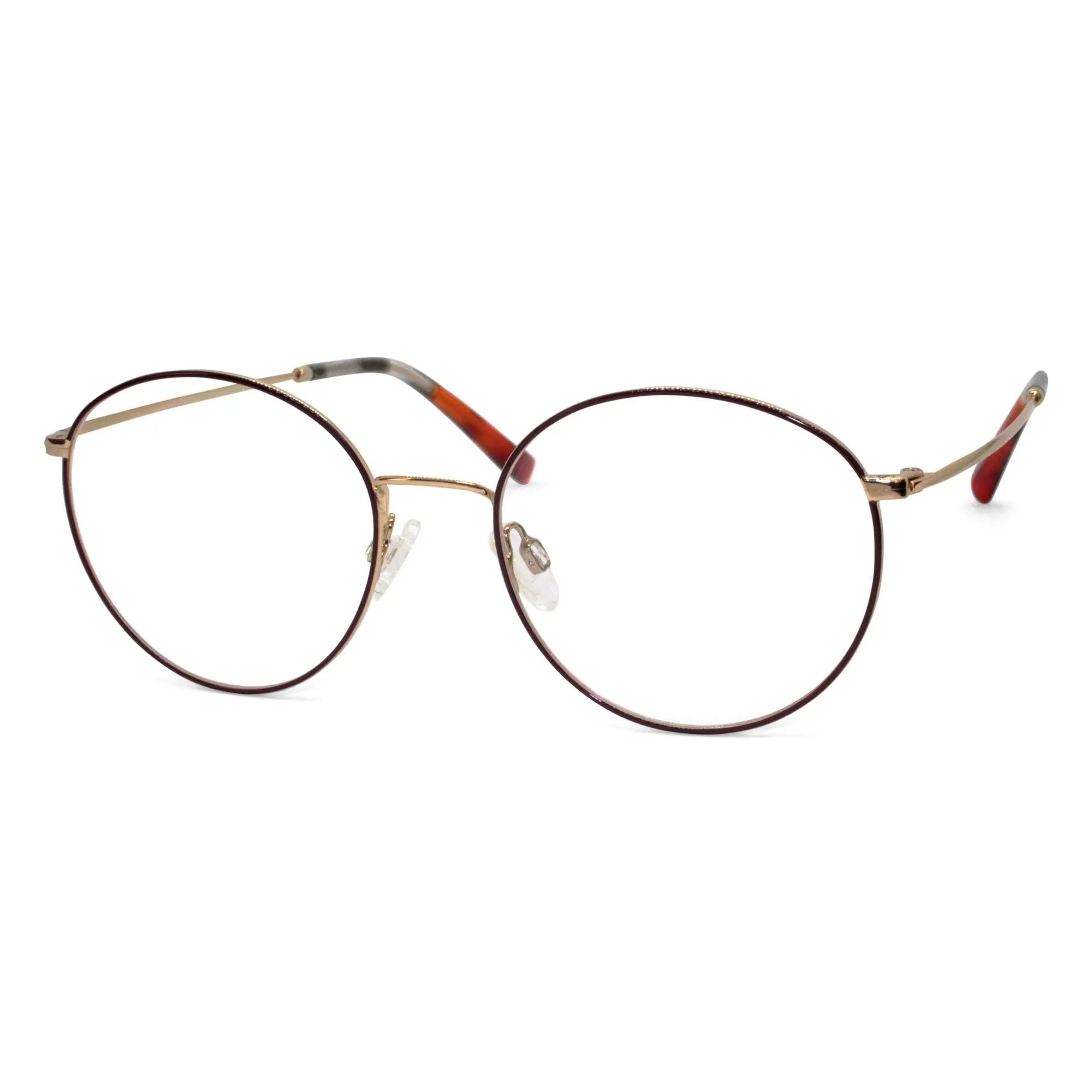 crosby-jo-rb0008-lunettes-de-vue-rouge-m-tal-fin image 1