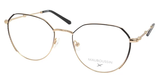 mauboussin-mau2107-monture-optique-or-papillon-femme image 1
