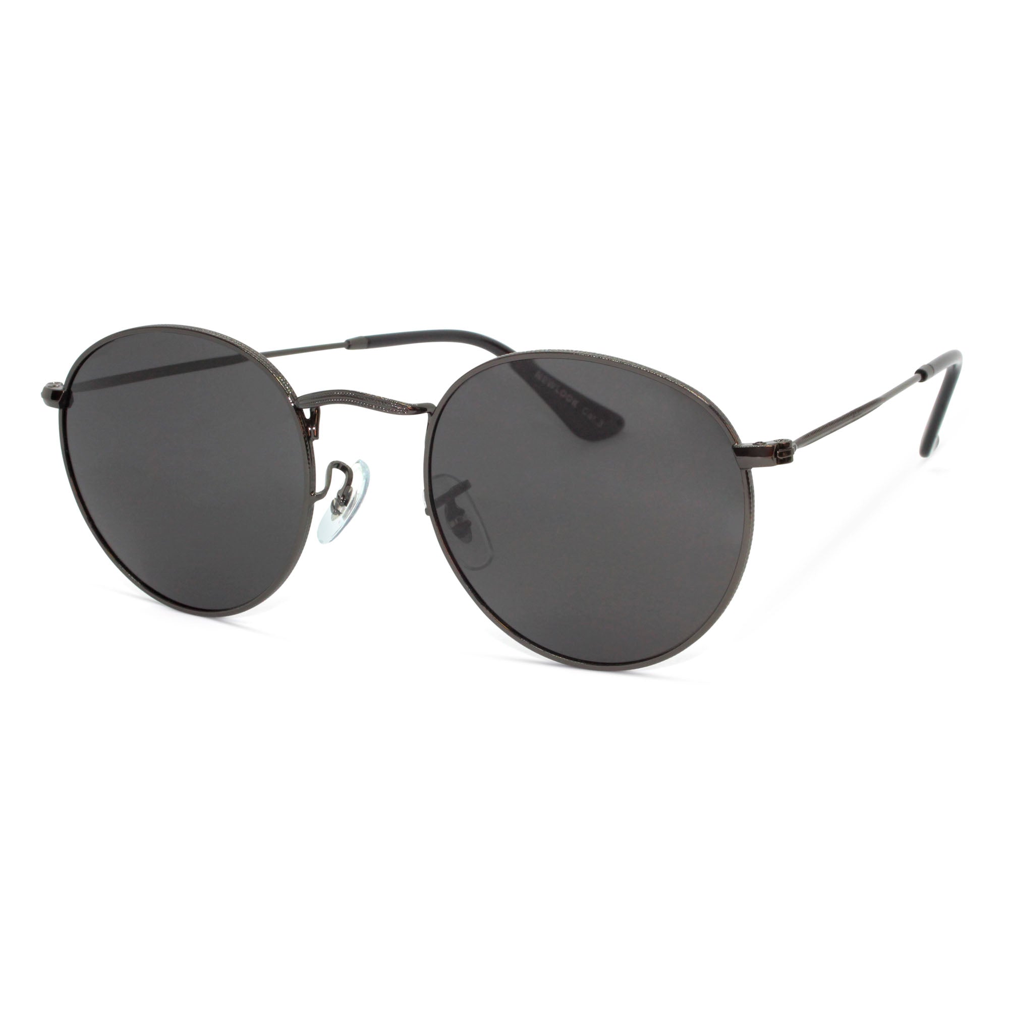 newlook-elie-ak17018-2-lunettes-soleil-rondes-dor image 2