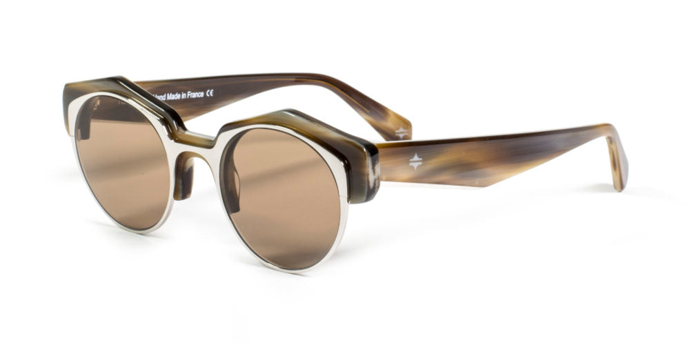 les-opticiens-conseils-solaire-vick-lunettes-de-soleil-marron-m-tal image 1