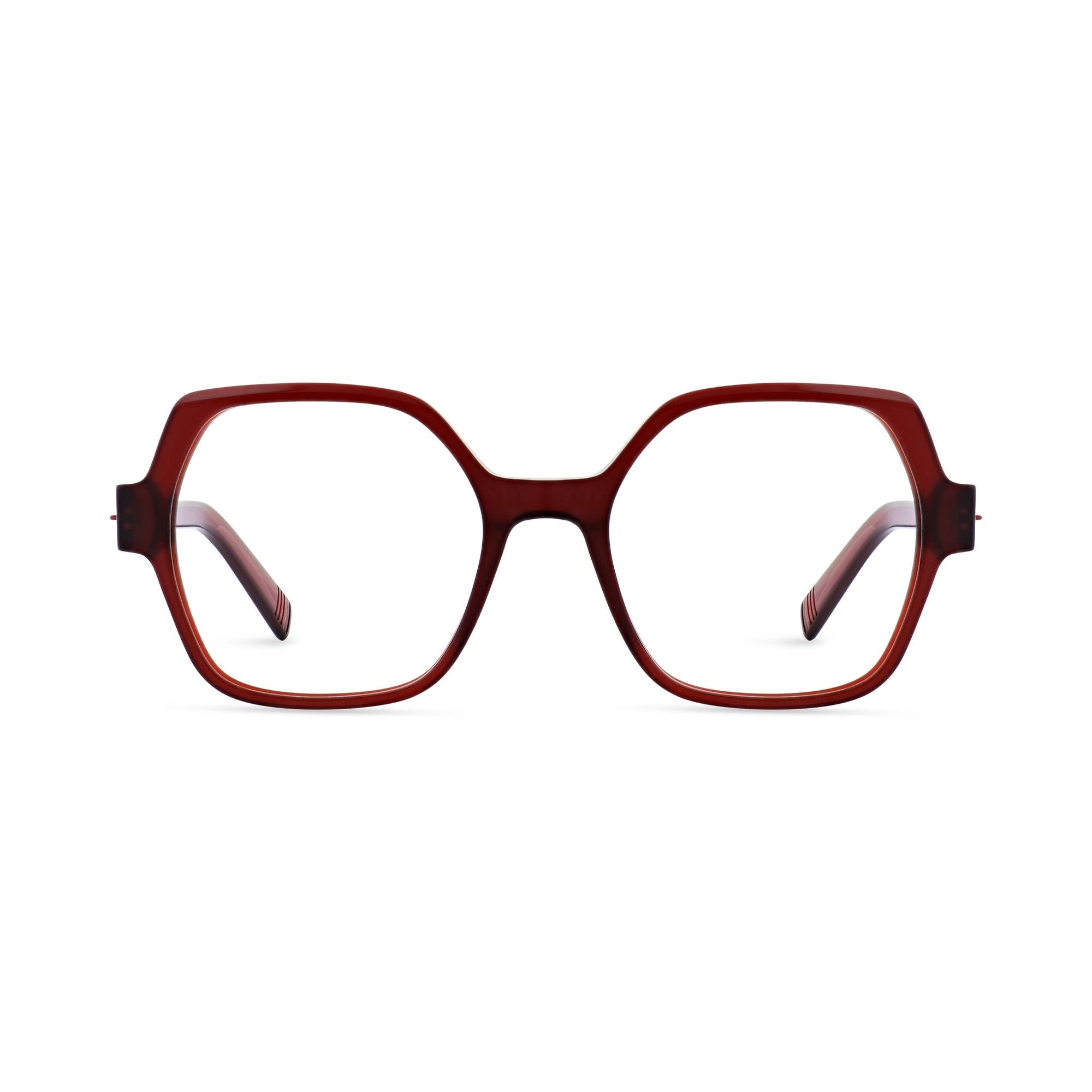 morel-agathe-4-monture-optique-rr12-rouge-53-femme-caille image 1