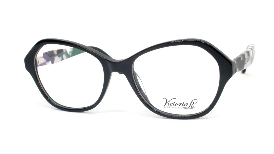 amandine-rb0018-lunettes-optique-noir-arrondie-femme image 1
