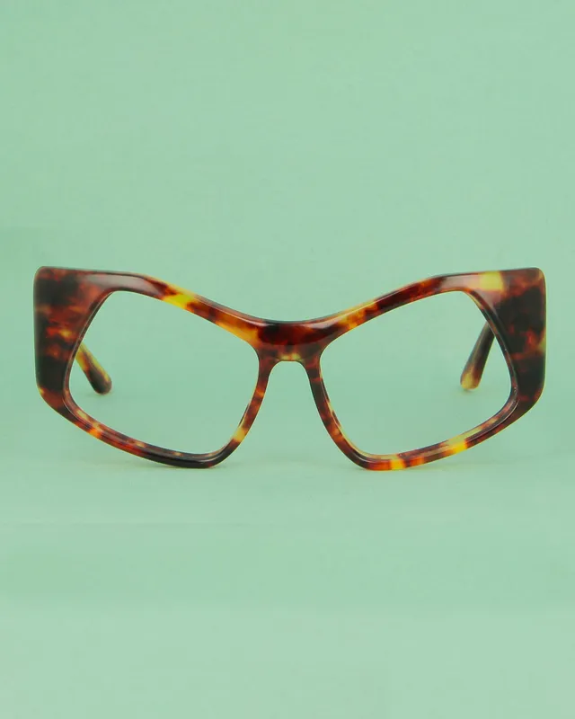 camille-unglik-caiman-lunettes-papillon-caille-verres-marrons image 1