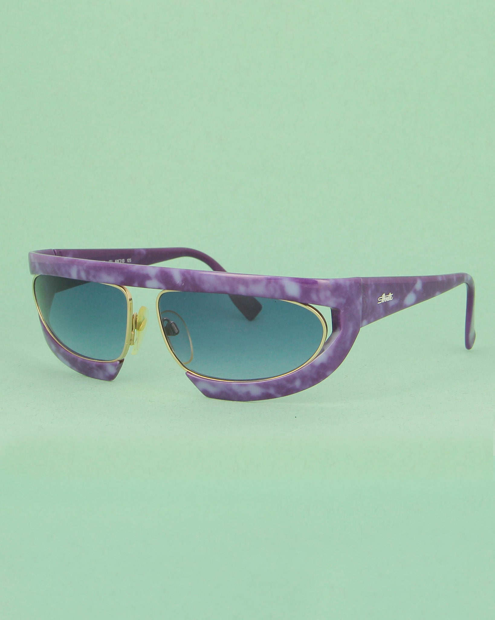 silhouette-m8020-lunettes-de-soleil-violet-masque-vintage image 4