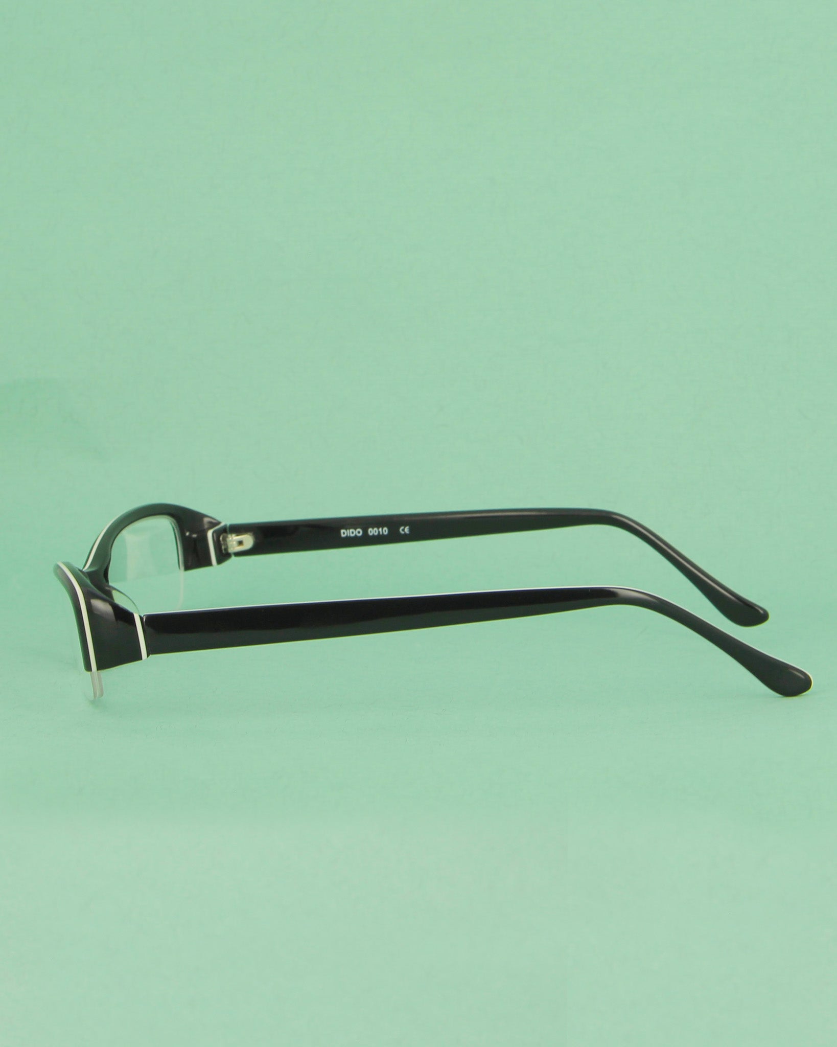 boz-51-lunettes-de-vue-ovale-noir-m-tal-vintage image 3