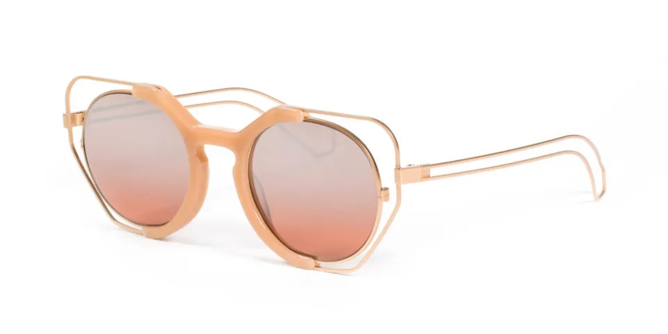 nat-lunettes-de-soleil-marron-m-tal-ajour image 1