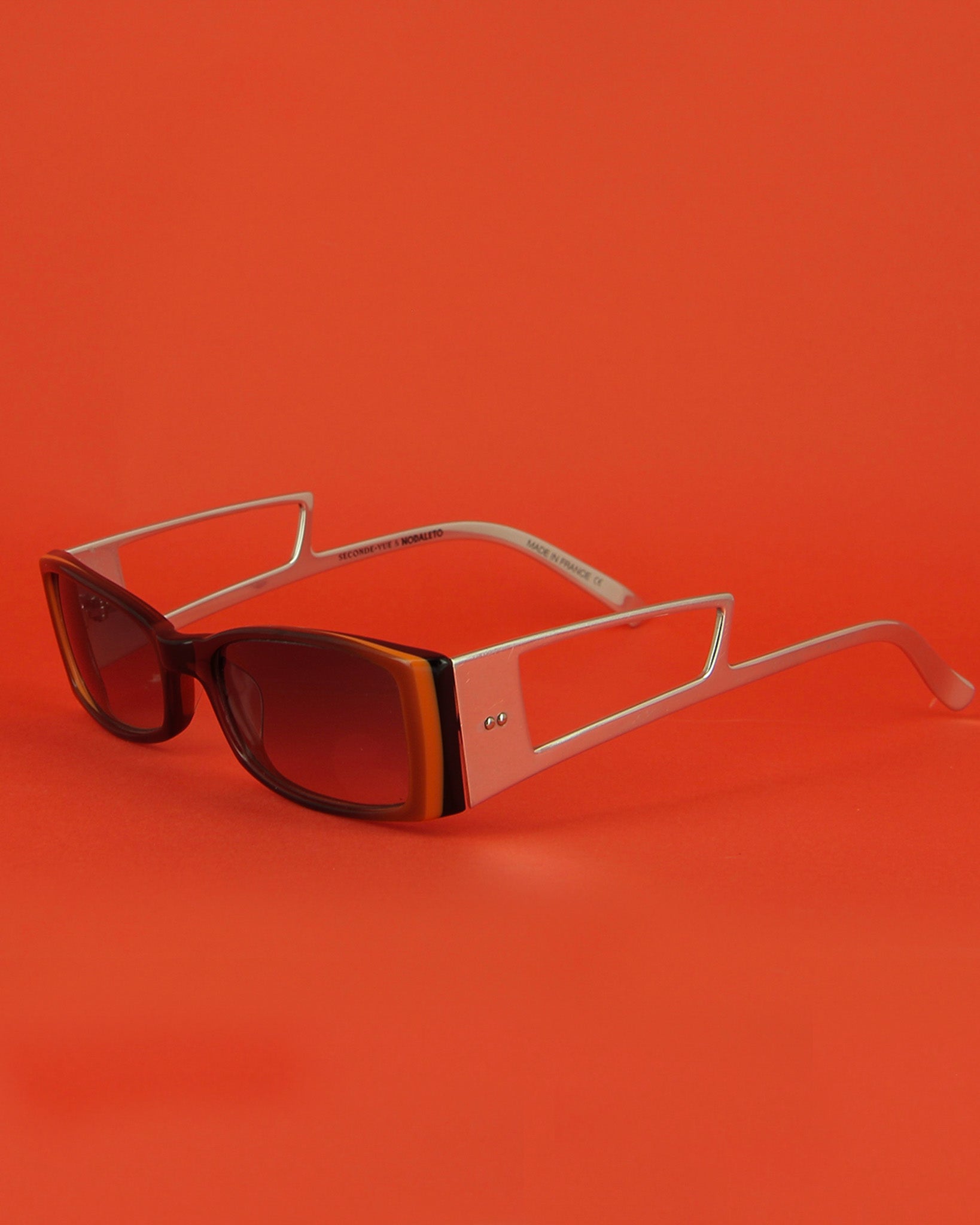 seconde-vue-for-noda-s-oul-lunettes-de-soleil-marron-d-grad image 2