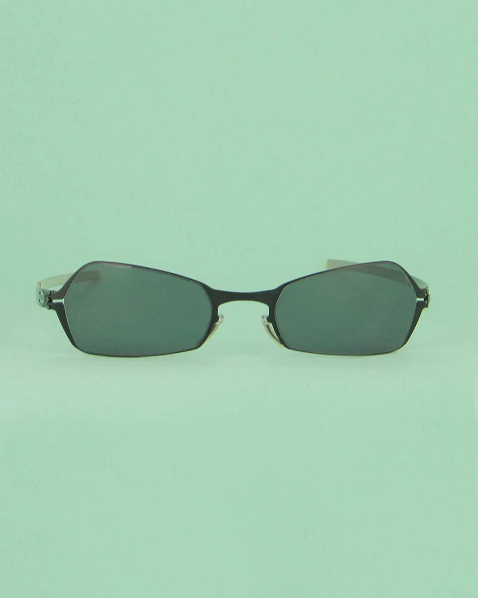 ici-berlin-cem-lunettes-de-soleil-noir-m-tal-rectangulaire image 1