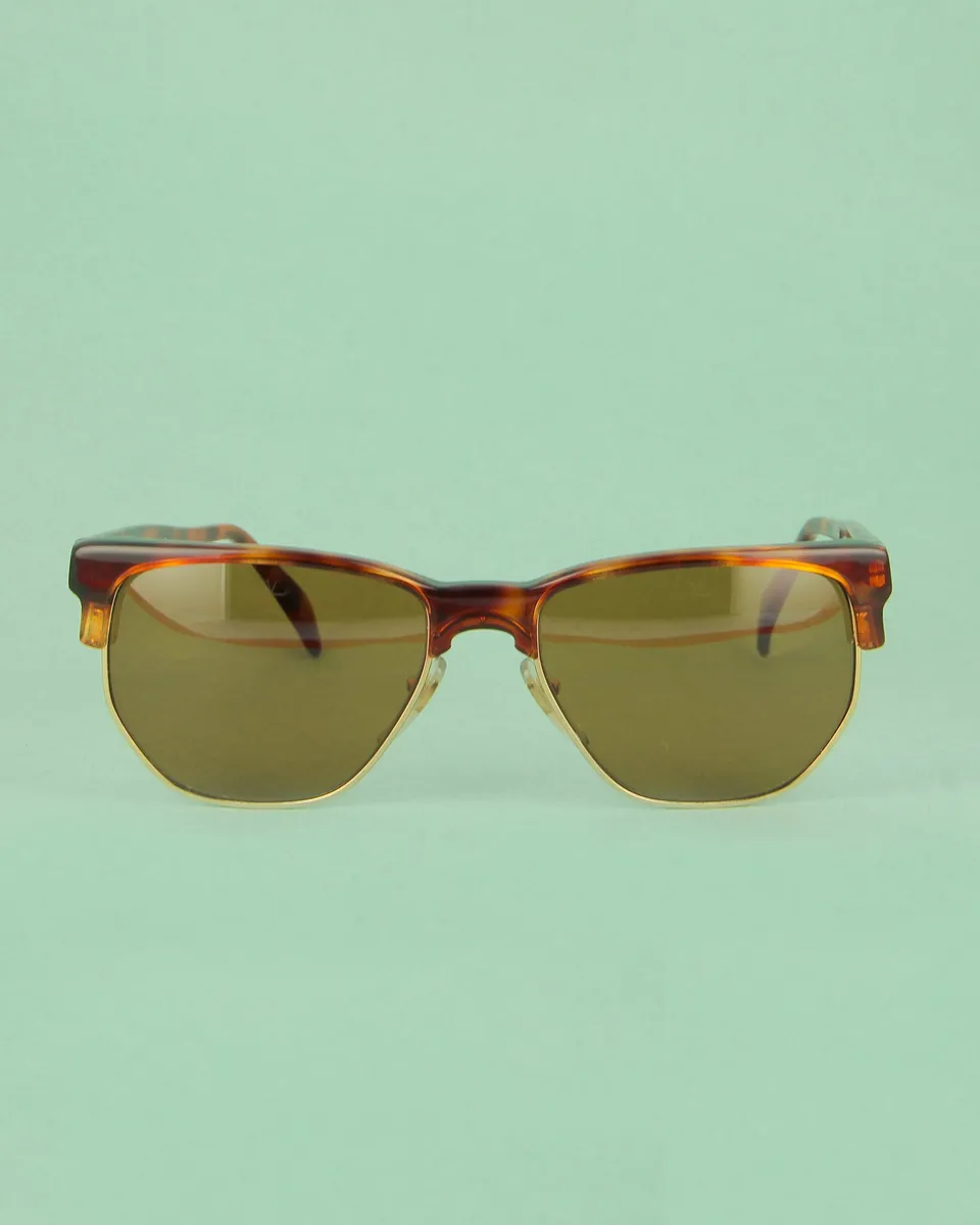 vuarnet-5618-lunettes-de-soleil-wayfarer-caille-brun image 1
