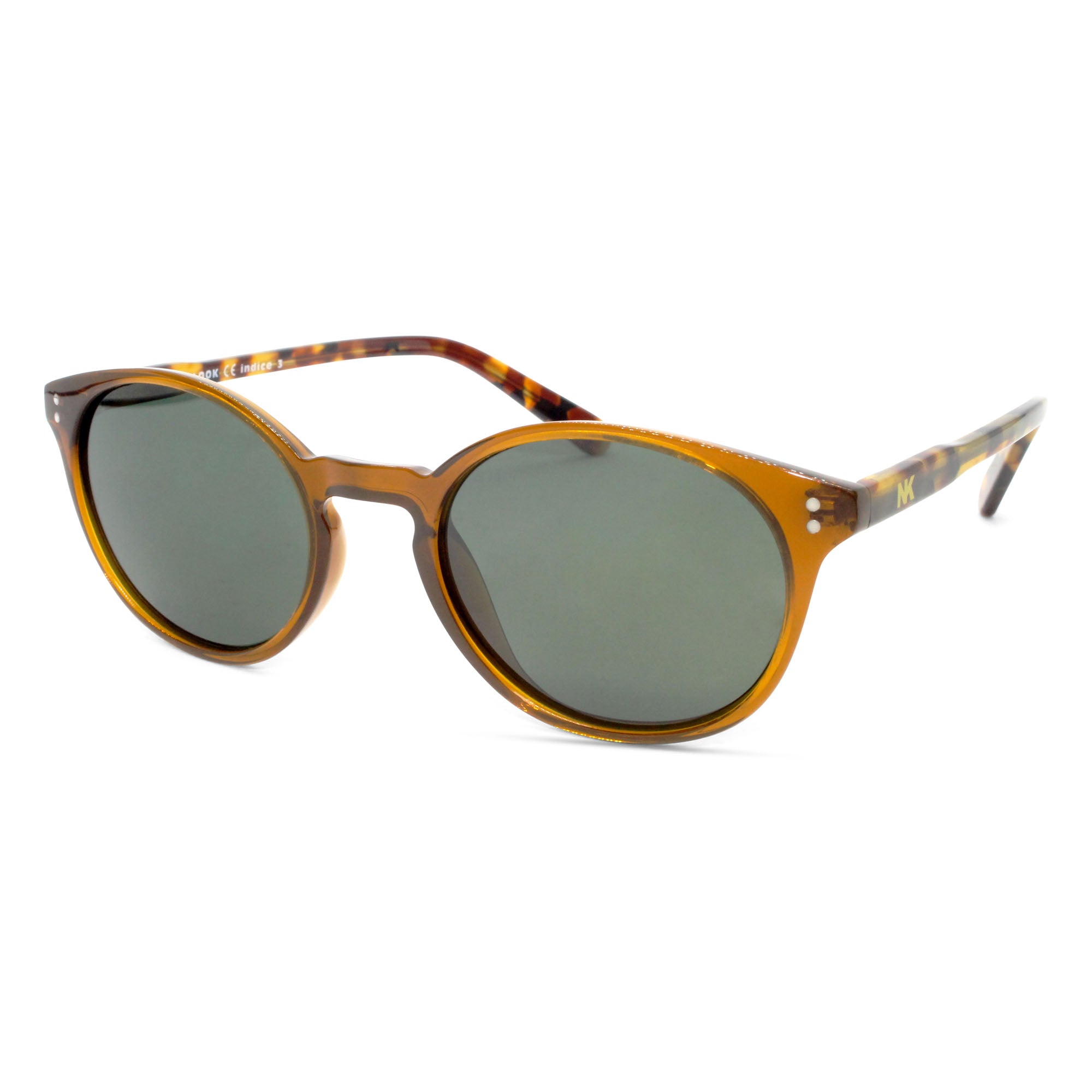 newlook-luce-in0004sn-lunettes-de-soleil-marron-rondes image 1