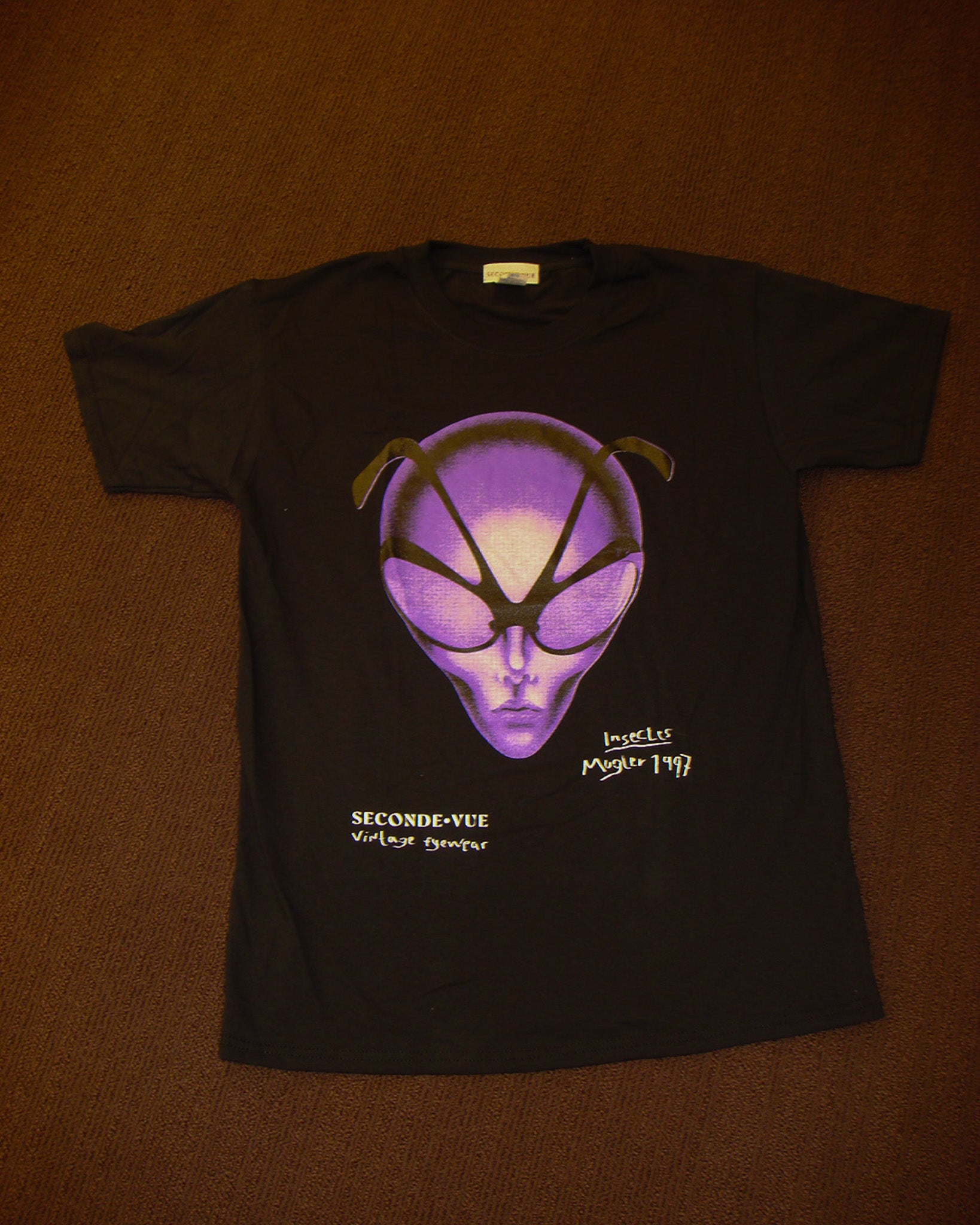 seconde-vue-t-shirt-noir-taille-m-mugler-1997 image 2