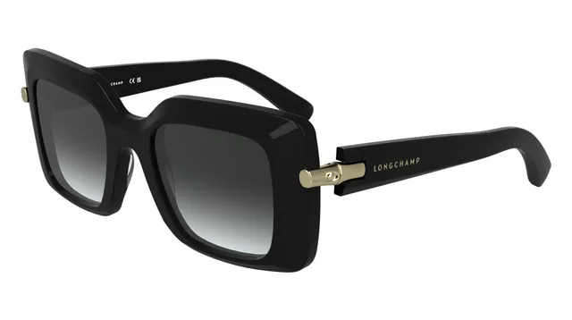 longchamp-lo776s-lunettes-de-soleil-noir-carr-oversize image 1